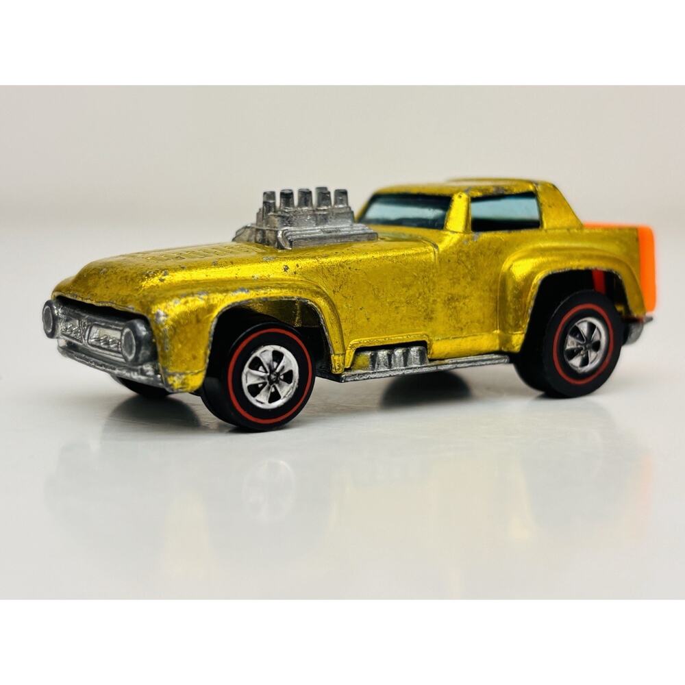 Hot Wheels Redline Short Order Yellow Hong Kong Dark Interior